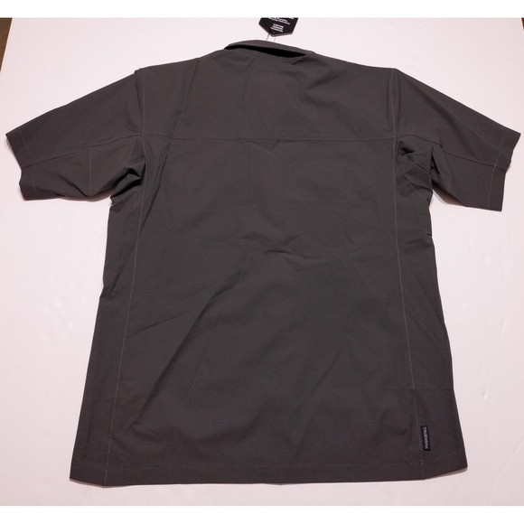 TRUEWERK Men's Short Sleeve Cloud Shirt Gray Large L ~ New - Picture 9 of 9